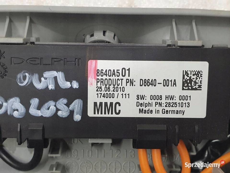 CZUJNIK MODUŁ RUCHU MITSUBISHI OUTLANDER II