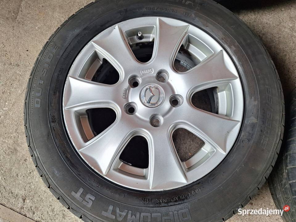 Alufelgi 5x1143 15 ET525 Mazda 3 5 6 323 MPV Mazda OE Samochodowe kujawsko-pomorskie sprzedam
