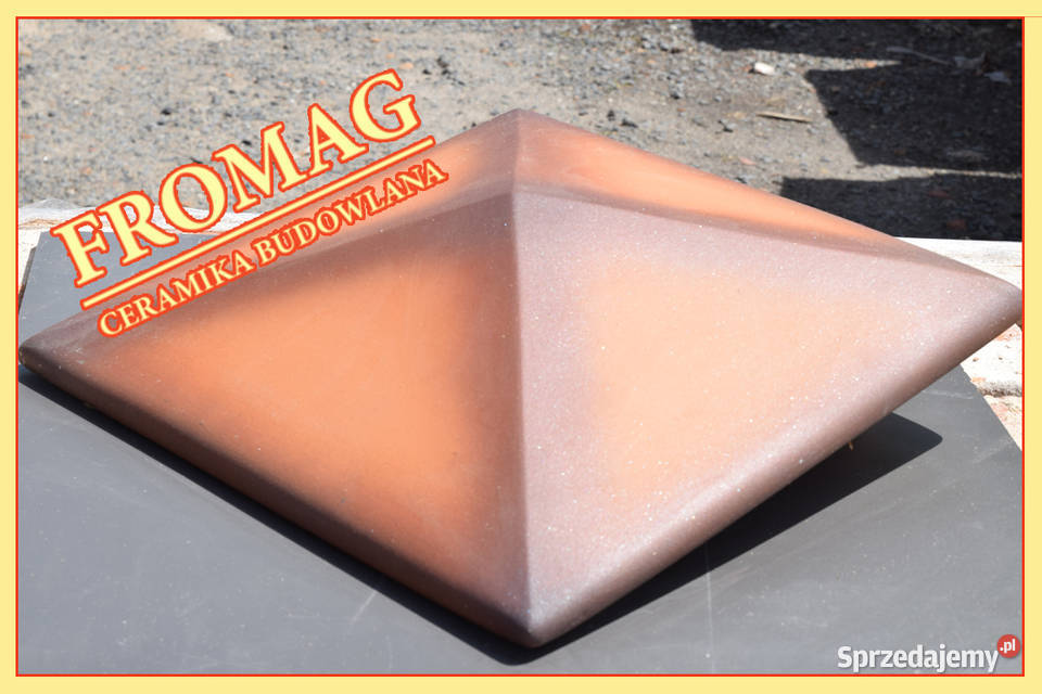 Nakrywa Daszek na słupek ogrodzeniowy KLINKIER dolnośląskie Bolesławiec sprzedam