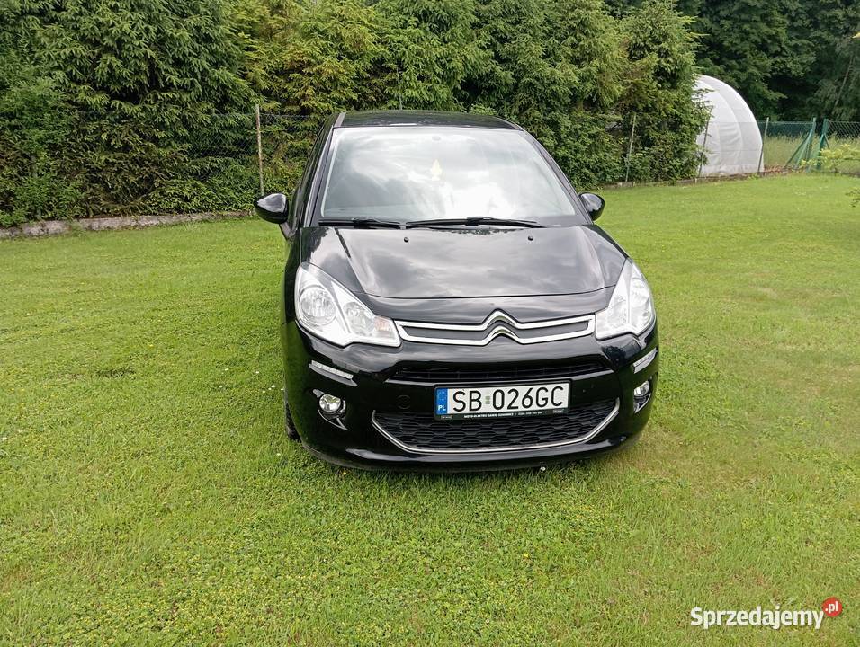 Citroen C3 12 benzyna 2015 65 przebiegu śląskie Bielsko-Biała