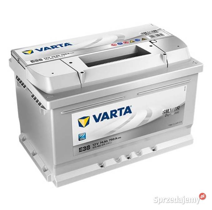 Akumulator 74Ah 750A EN Varta Silver Dynamic E38 Kościerzyna