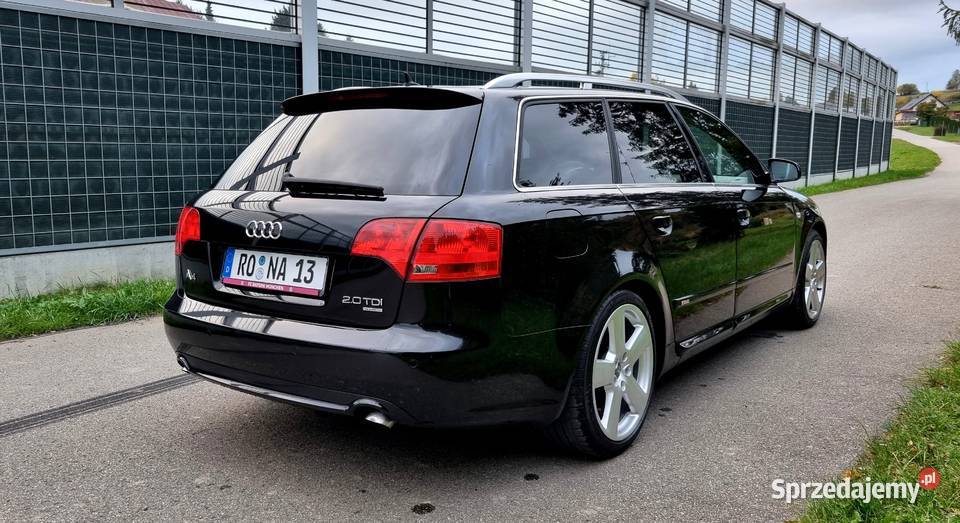 AUDI A4 B7 20TDI BRD Quattro 170 2007 FULL SLINE Humniska