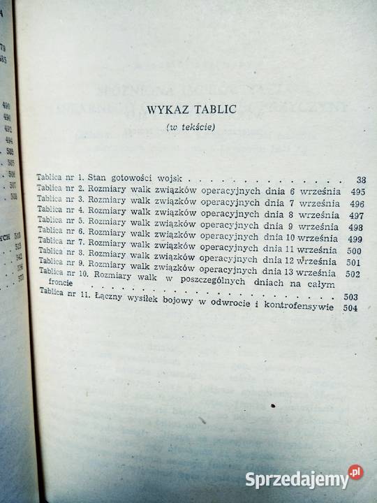 Kampania wrześniowa historia antykwariat szkolny