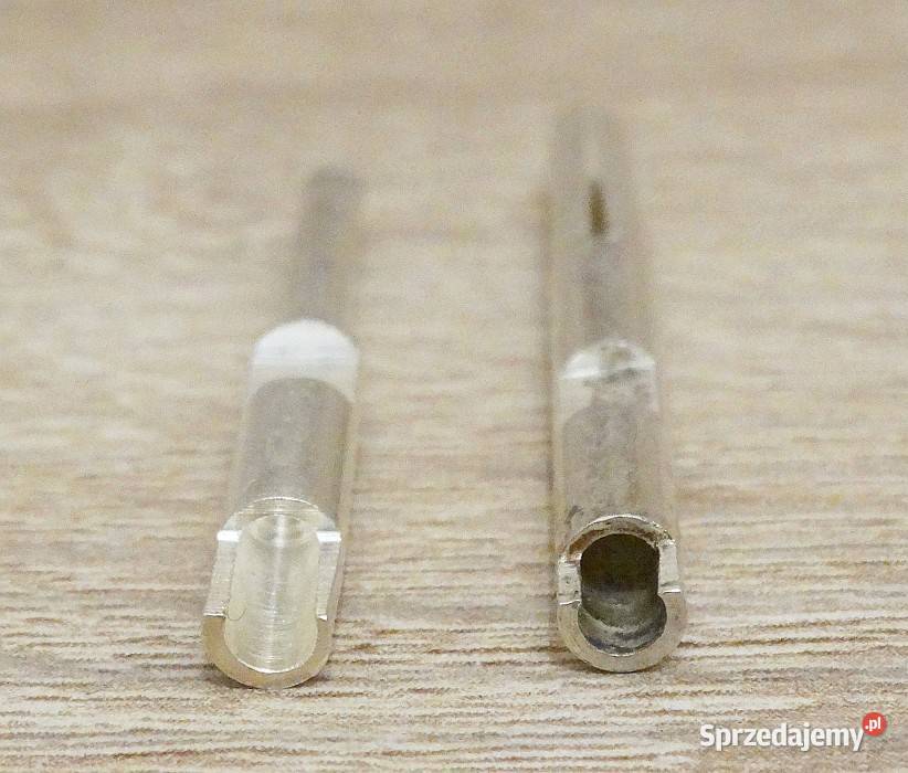 Złącze gniazdo wtyk pin 25 mm srebrzone do