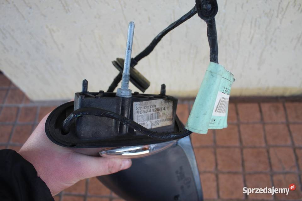 LUSTERKO PRAWE 11 PIN KGNC CITROEN C5 III OPIS osobowe wielkopolskie