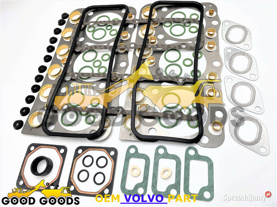 VOLVO ZESTAW USZCZELEK GÓRY SILNIKA TD60 sprzedam