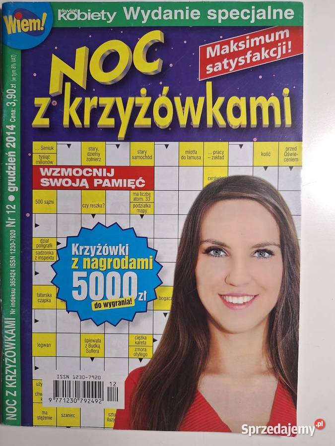 Noc Z Krzyżówkami Grudzień 2014 Świat Kobiety mazowieckie Warszawa