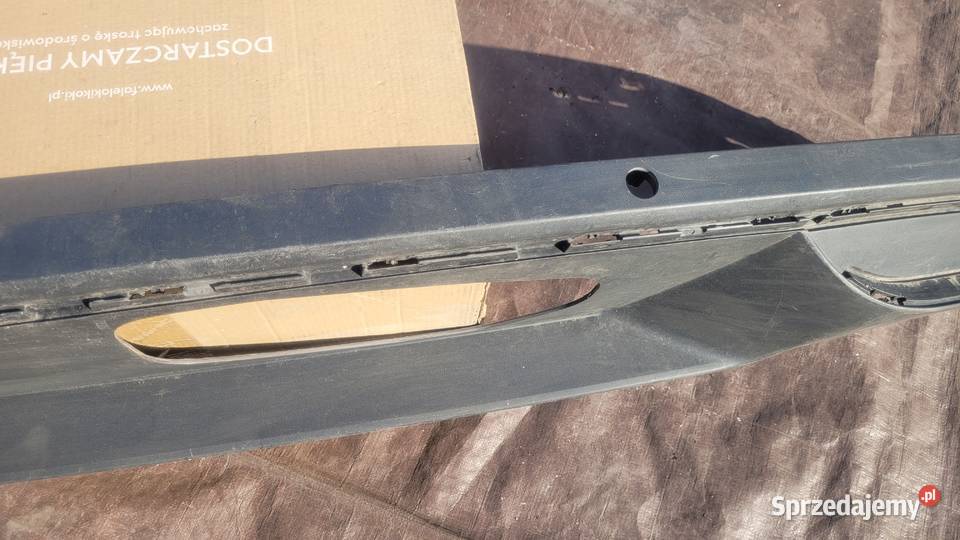 SKODA SUPERB 3 III SPOILER DOKŁADKA ZDERZAKA TYŁ śląskie