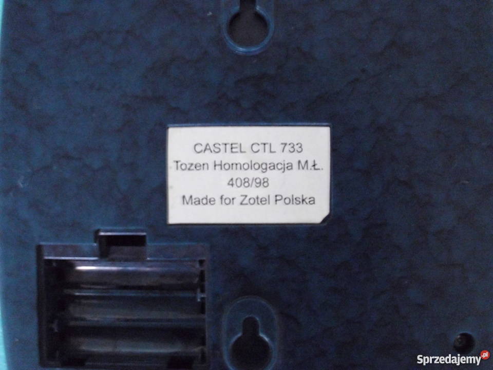 Telefon stacjonarny głośnomówiący Castel CTL 733