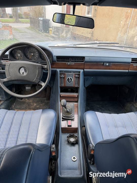 Sprzedam Mercedesa w116 klasa S 28 manual manualna Klasa S dolnośląskie Bolesławiec