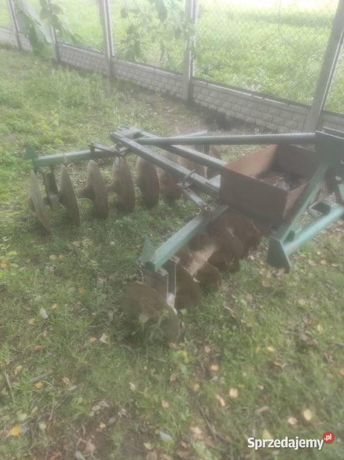talerzówka brona talerzowa nieuszkodzony Popów