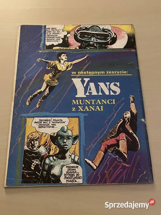 KomiksFantastyka 4 31988 Yans Więzień wieczności Rok wydania 1988 Komiksy Sierosław