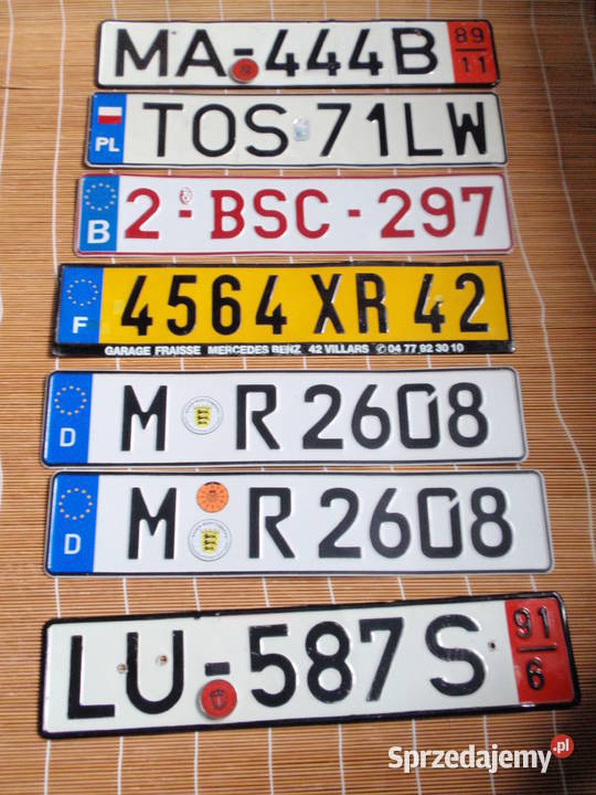 Tablice rejestracyjne hobby Kielce