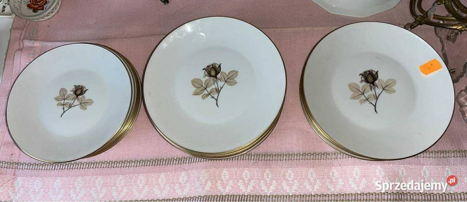 Talerzyk Classic Rose Form 2000 Rosenthal Porcelana i szkło Gdańsk