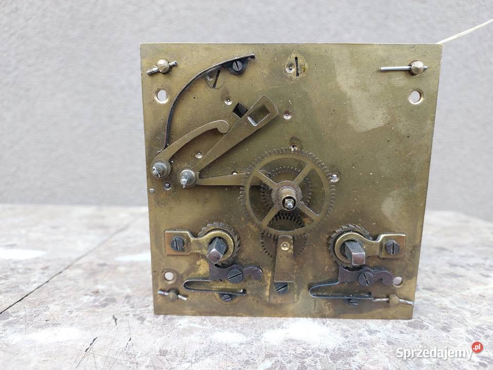 803 Mechanizm starego zegara ściennego Kienzle pomorskie Tczew