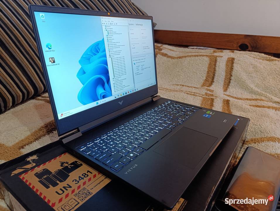 HP 144Hz i5 12450H RTX 4050 16GB RAM 512SSD Kraków