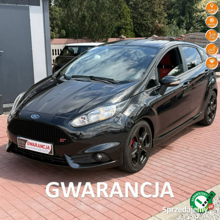 Ford Fiesta ST Kubełki Gwarancja Mk7 2008 czarny Sade Budy sprzedam