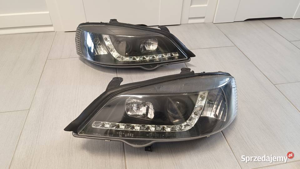 Lampy Astra G LED DRL komplet Tuning osobowe Włocławek sprzedam
