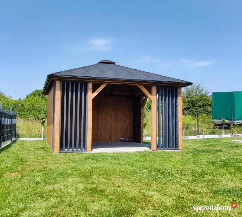 Altana Ogrodowa 45x45m Altanka Drewniana Altany Zameczek