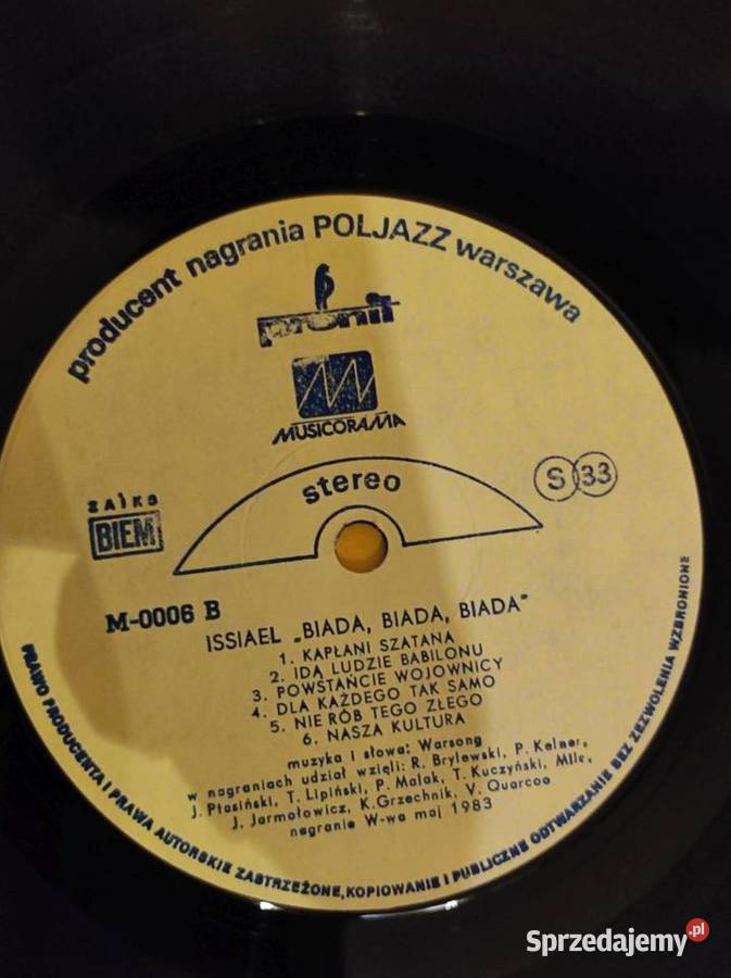 1983 Israel Biada biada biada Izrael Issiael świętokrzyskie Kielce