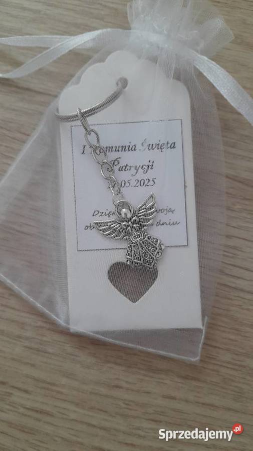 Breloczek aniołek personalizowany pomorskie Czarna Dąbrówka