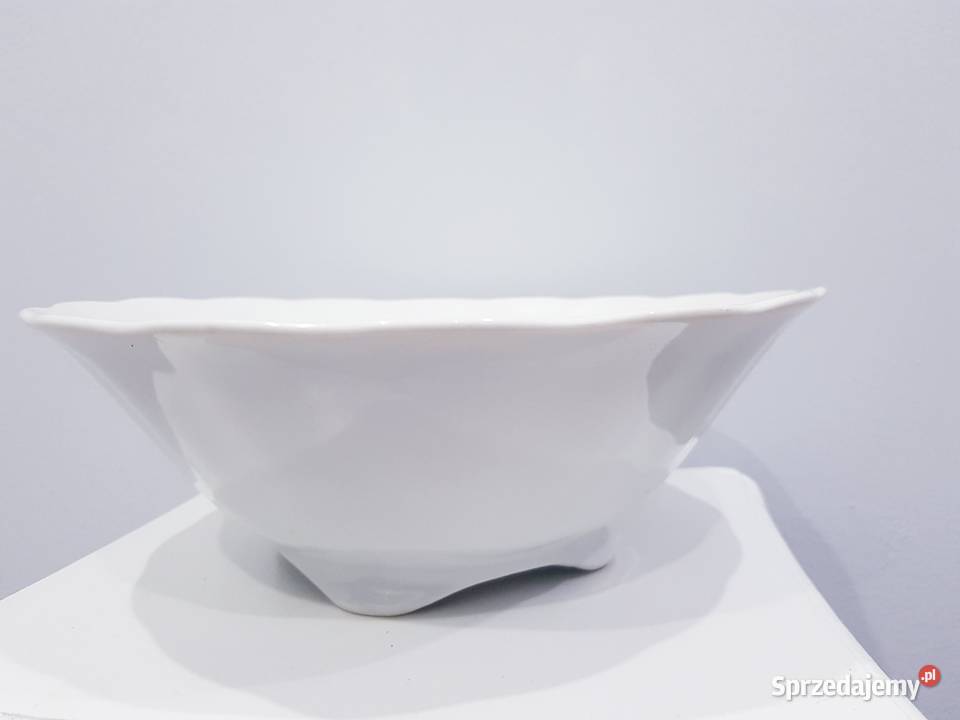 Duża stara porcelanowa misa ZPS Karolina biały Dąbrowa Górnicza sprzedam