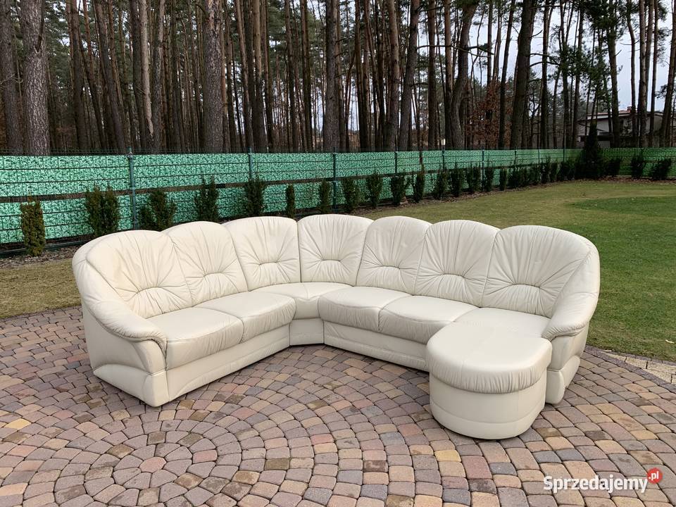 NAROŻNIK SKÓRA NATURALNA 280cm Meble Kalety