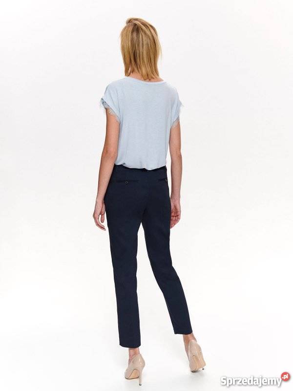 niebieska bluzka Top Secret krótki Olkusz