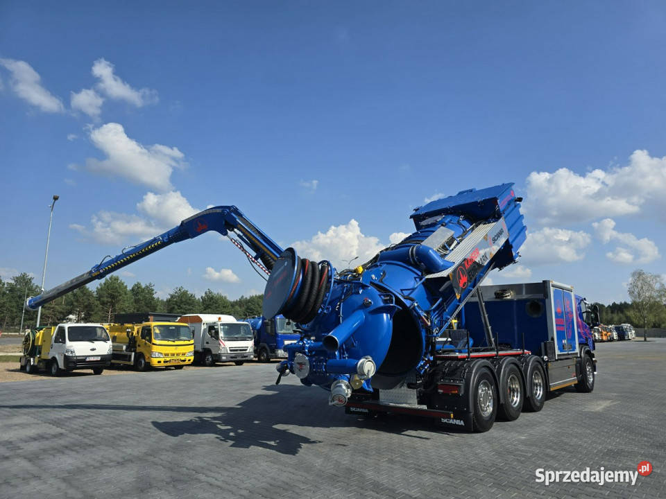 Scania EURMARK 8 Ładowarka próżniowa 400KM Samochody ciężarowe świętokrzyskie Daleszyce