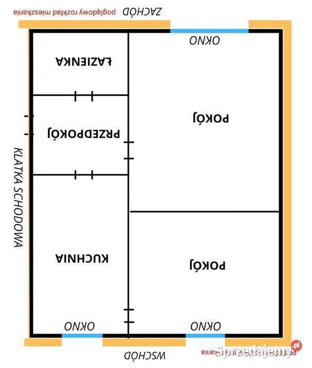 Na sprzedaż mieszkanie 4250 m2 2 pokoje w Liczba pokoi 2 Elbląg