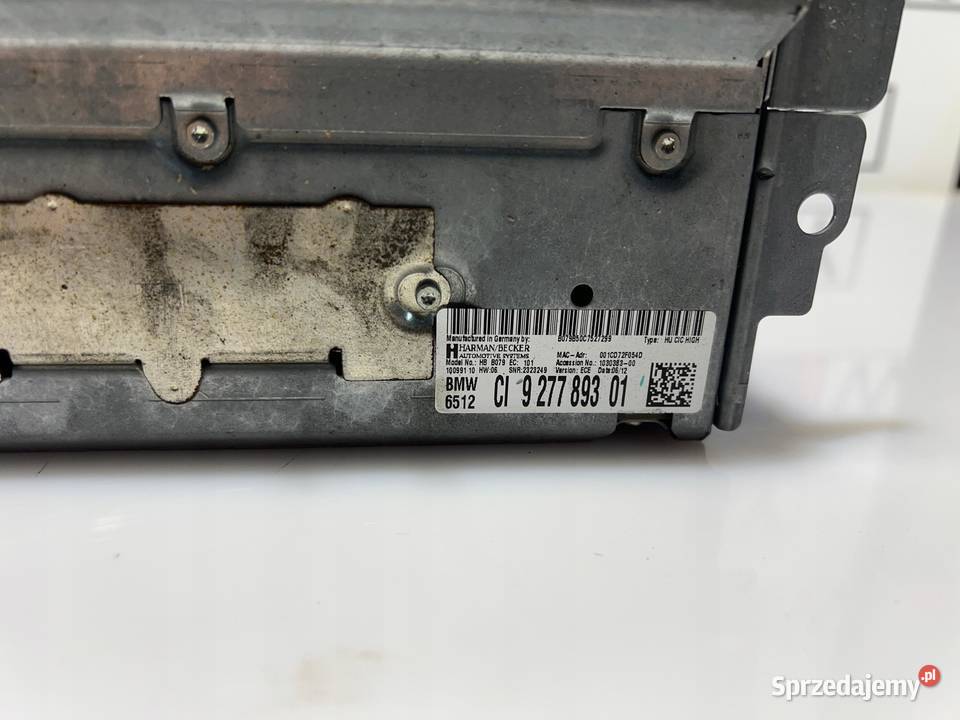 BMW F20 F30 F31 F10 F11 RADIO CZYTNIK NAWIGACJI Nawigacje fabryczne