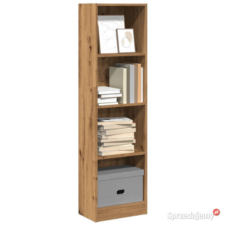 Regał dąb artisian 40x24x143 materiał Warszawa sprzedam