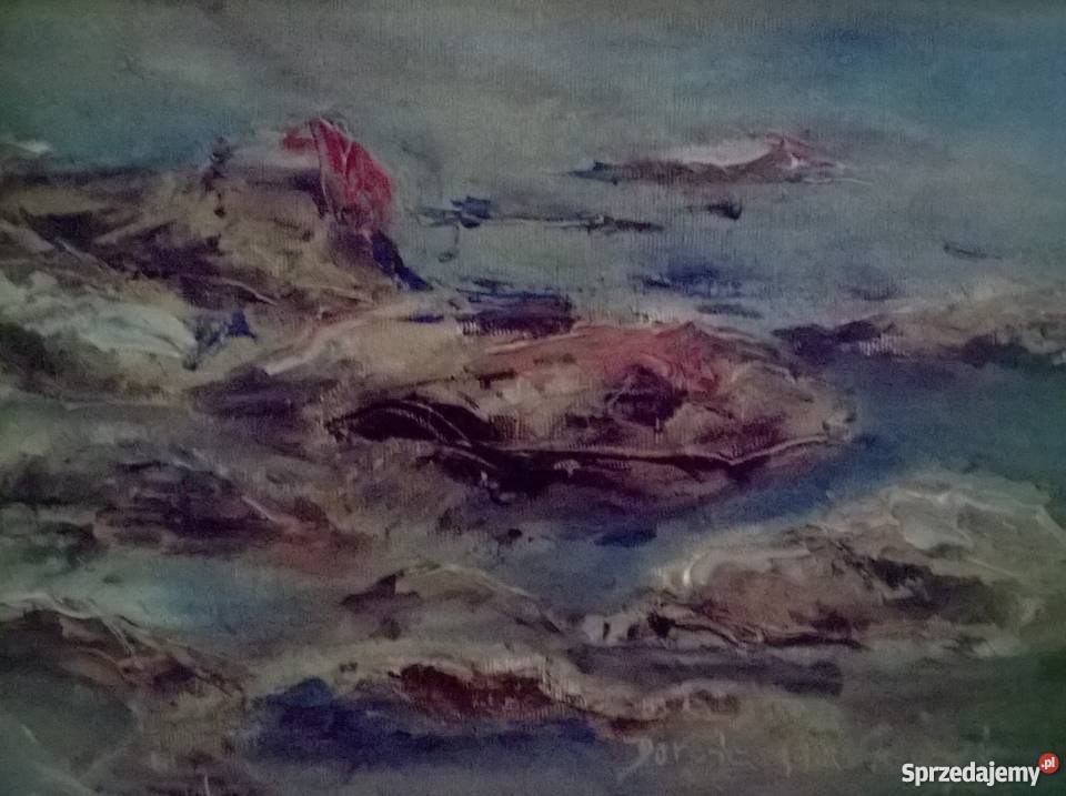 Obraz olejny Widok na Gdynię 60 x 80 Dom i Ogród Szczecin
