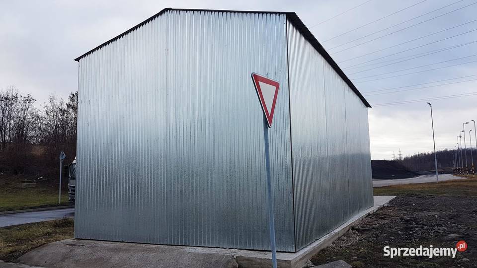 Blaszana montowana hala 56 ocynk Kraków sprzedam