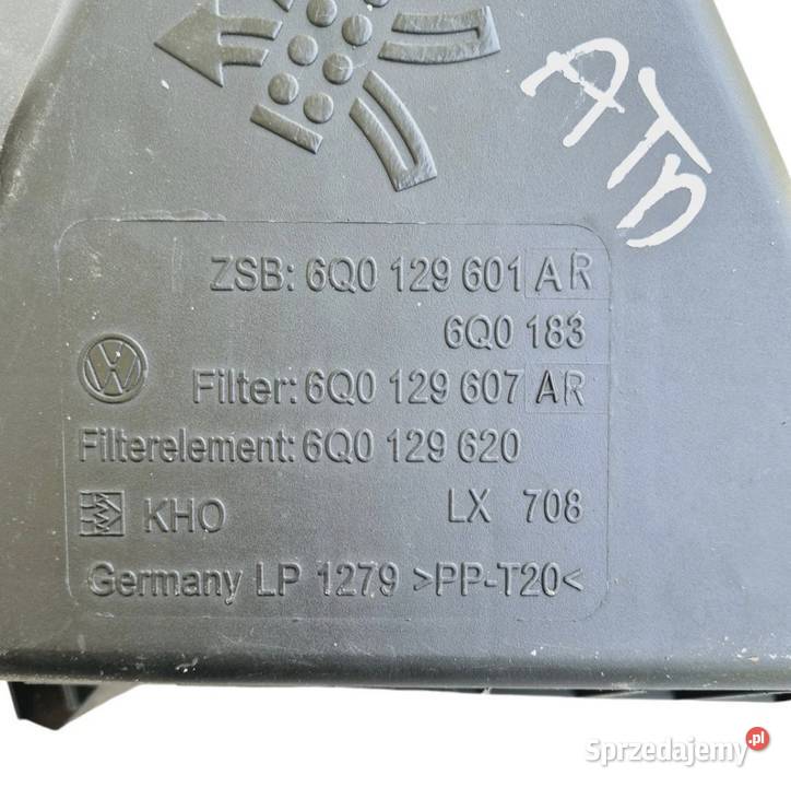 OBUDOWA FILTRA POWIETRZA IBIZA III POLO 14 19 Działoszyce