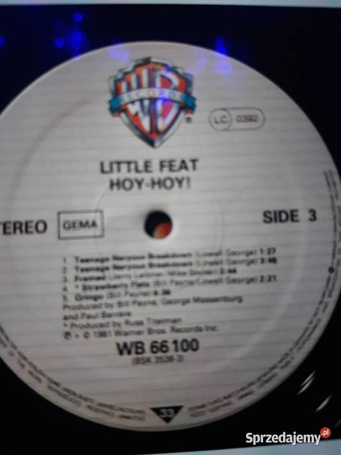 Archiwum blues rocka LITTLE FEAT Hoy hoy 2 LP Rzeszów