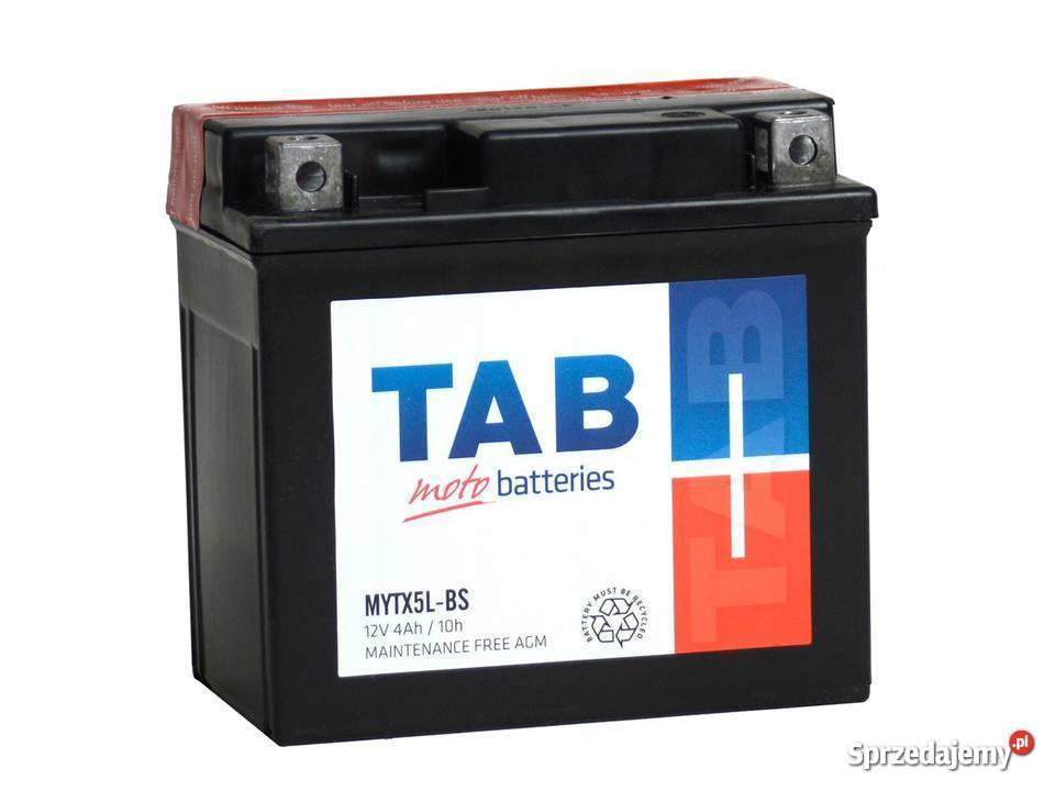 Akumulator motocyklowy TAB YTX5LBS MYTX5LBS 12V Toruń