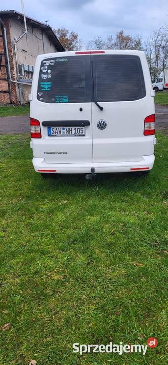 Sprzedam Volkswagen T5 transporter 8 osobowy 203000km Świnoujście sprzedam