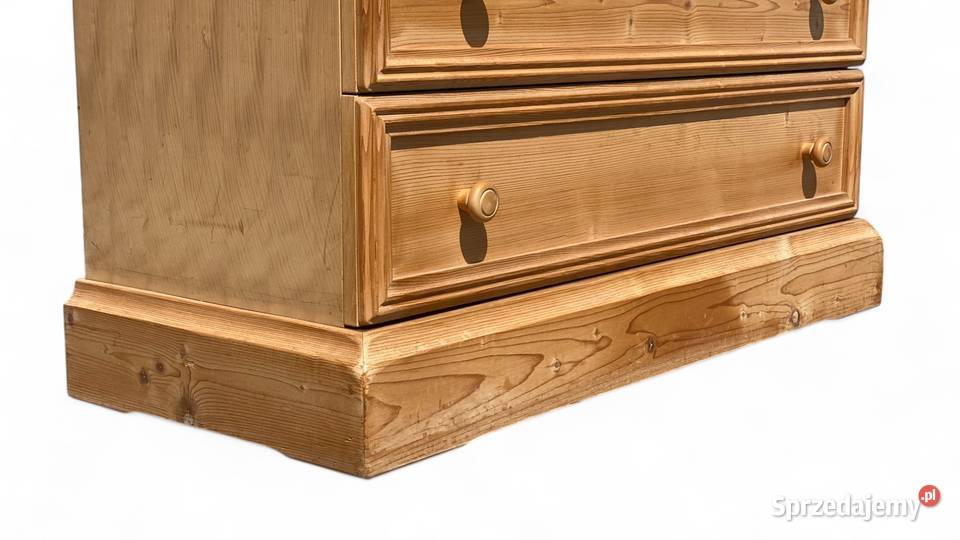 Solidna sosnowa komoda 3 szuflady