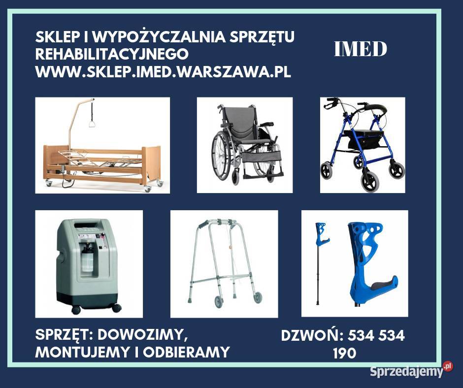 Balkonik Rehabilitacyjny Ambona Wypożyczalnia w Warszawa