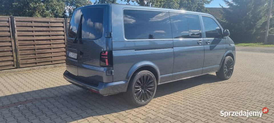 VW Caravelle vr6 t5 Long LPG T61 V6 długa Gaz T6 lakier metallic Goleniów