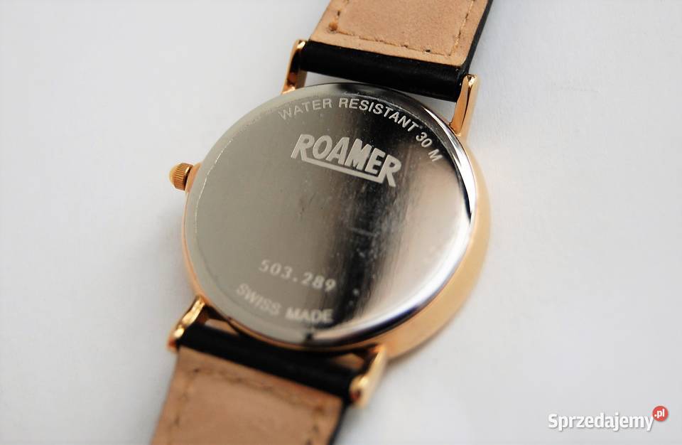 Zegarek męski Roamer of Switzerland 503209 złoty Lublin
