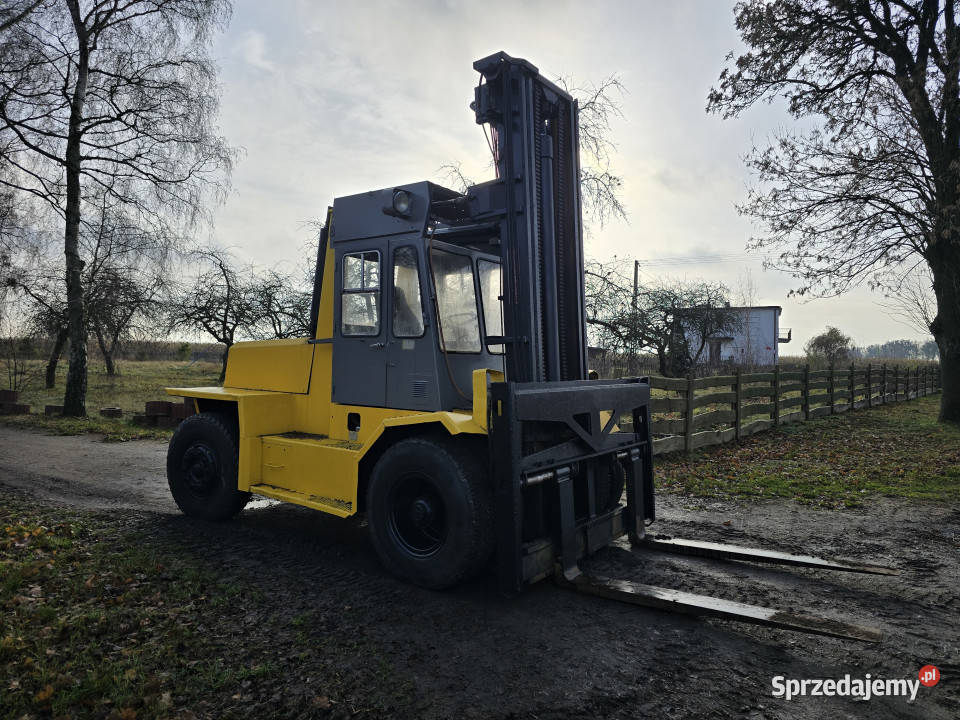 Wózek widłowy HEGG TRUCK 12 ton 5 m VOLVO Penta Rudolfowo sprzedam