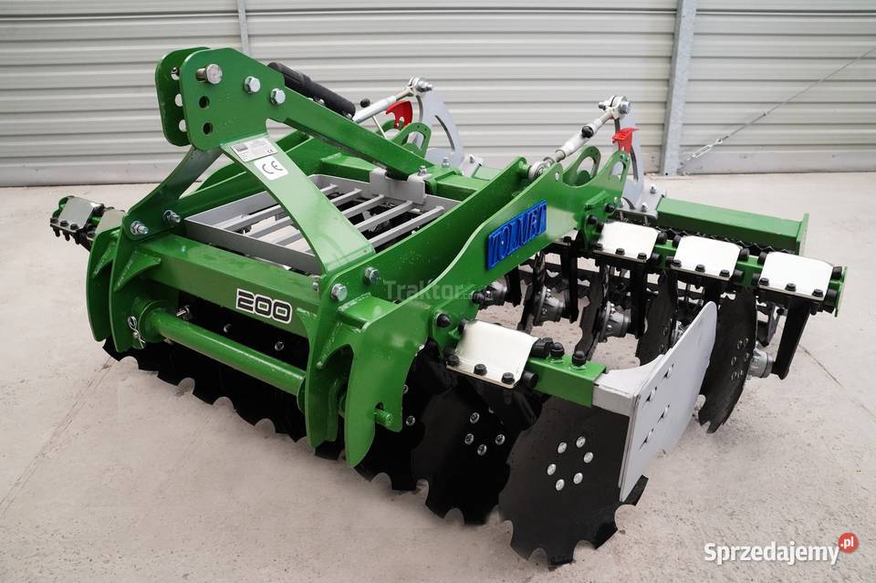 Brona talerzowa Simply 200 Tolmet nieuszkodzony