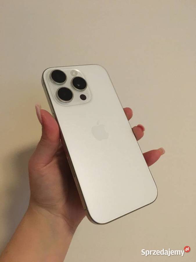 iPhone 16 Pro 128 GB nowy 95 bateria etui mazowieckie Warszawa