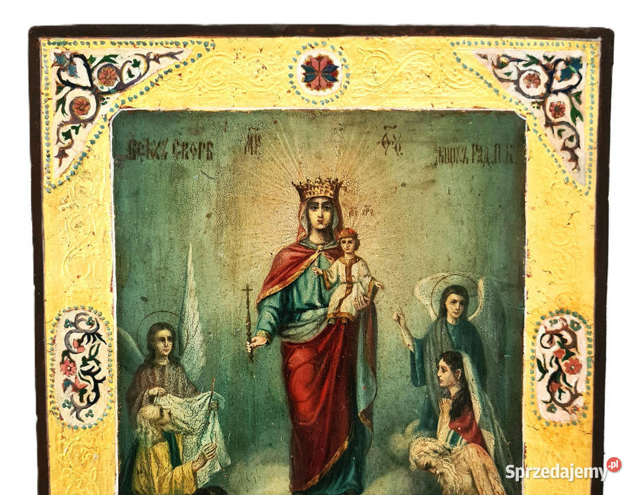 Ikona Matka Boża Radość Wszystkich Strapionych Warszawa