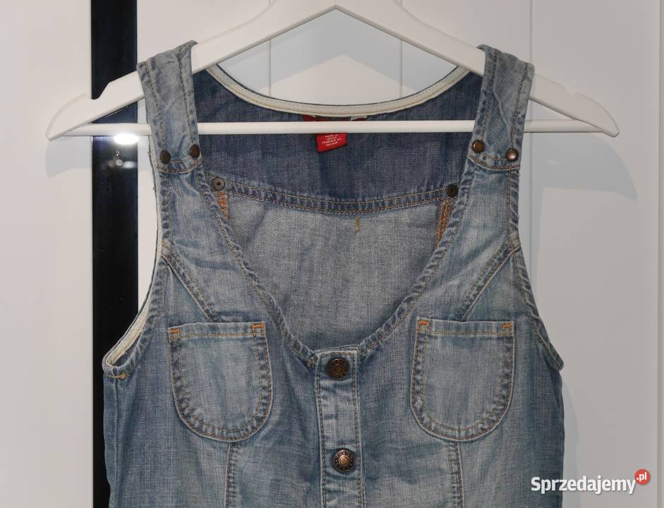 Guess świetna jeansowa dopasowana sukienka 36 S Wrocław