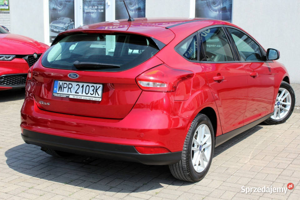 Ford Focus 120 SalonPL LED Tempomat Kamera elektryczne lusterka mazowieckie Sokołów