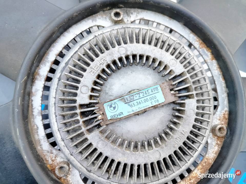 Wiatrak wiskoza bmw e39 e34 e36 diesel komplet Aleksandrów Łódzki sprzedam