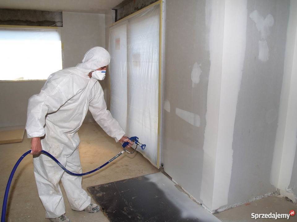 Malowanie natryskowemalowanie mieszkalne i